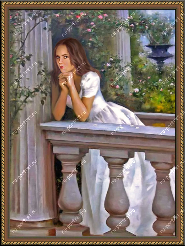 Багет для картины на холсте от компании Ru-portret.ru Авторская работа. Музейное качество. Звони 89646434155 (WhatsApp & Viber).