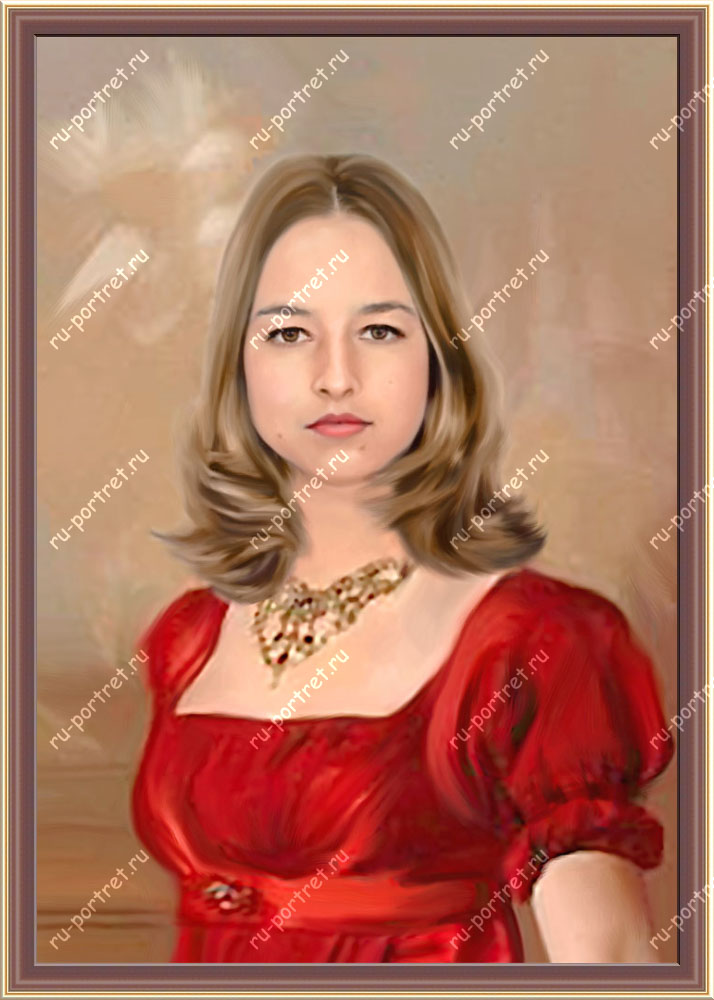 Портрет маслом на холсте от компании Ru-portret.ru Музейное качество. Детальное сходство. Звони 89646434155 (WhatsApp & Viber).