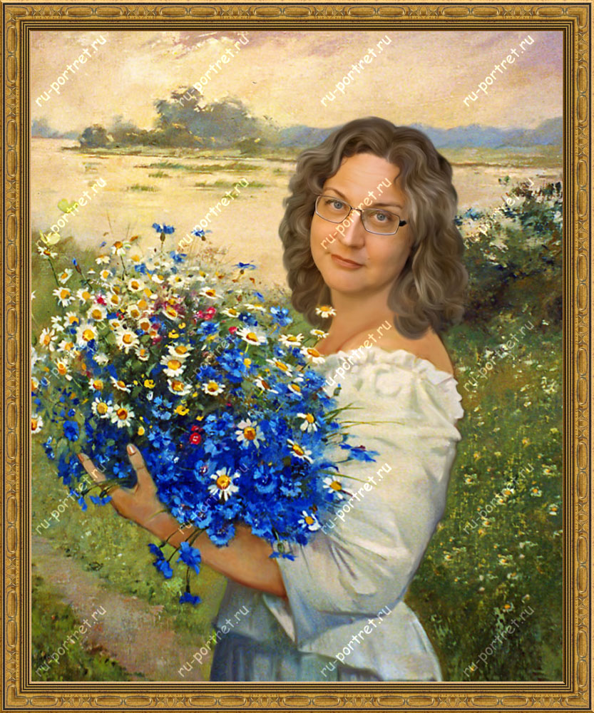 Портрет на заказ от компании Ru-portret.ru Авторская работа. Музейное качество. Звони 89646434155 (WhatsApp & Viber).